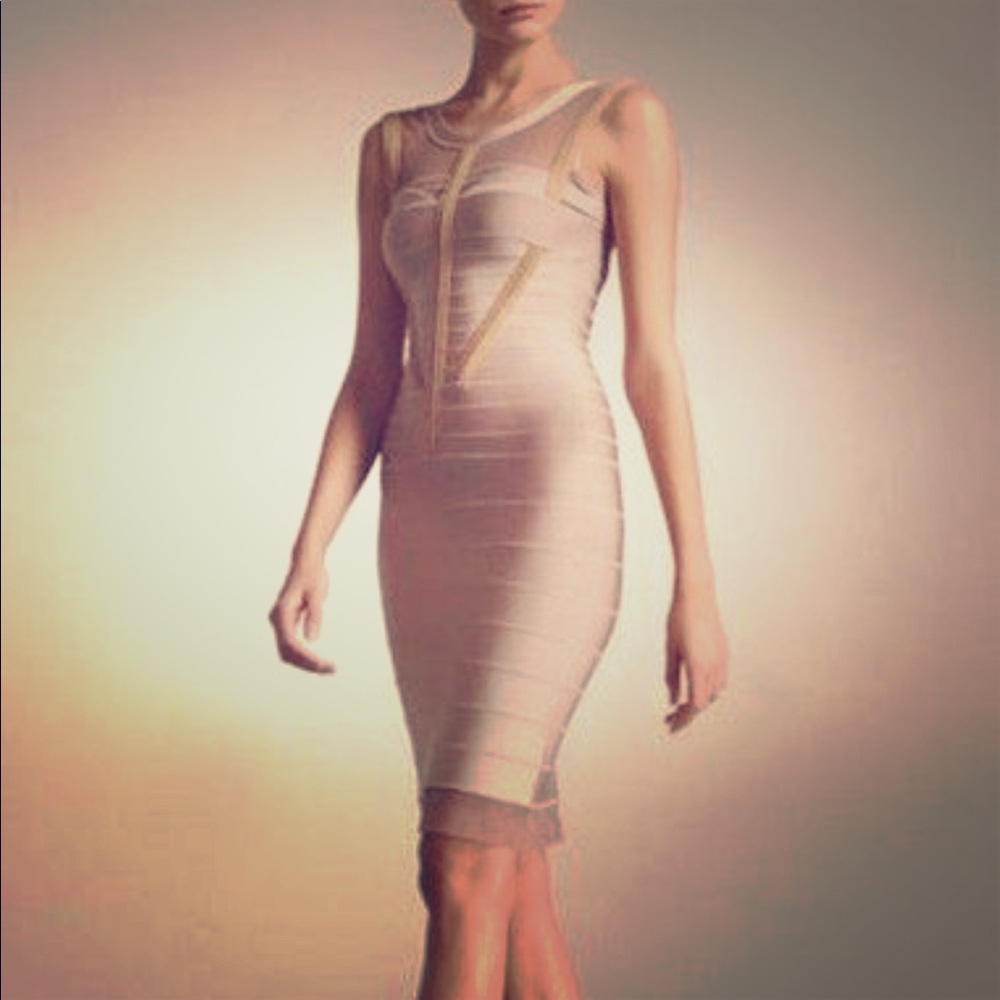 Never worn Herve Leger Dress